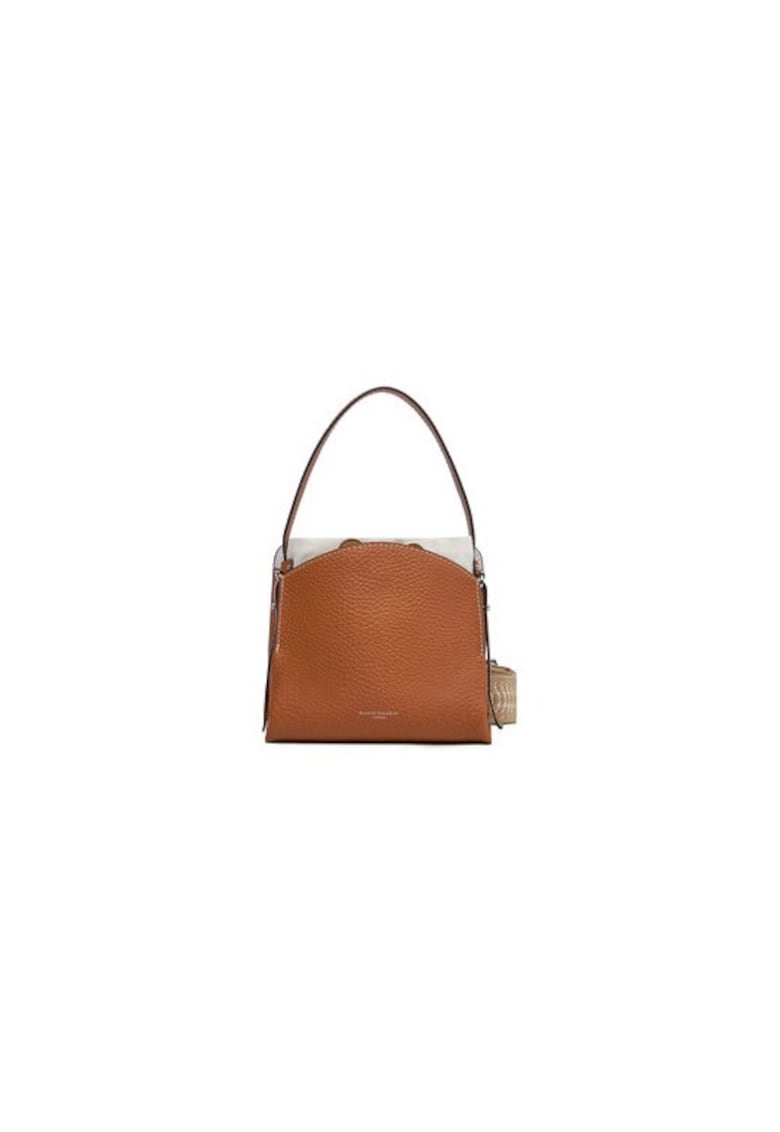 Geanta dama 8057145851952 - Piele naturala - Maro