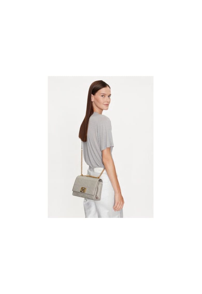 Geanta dama 755404290518 - Piele ecologica - Gri