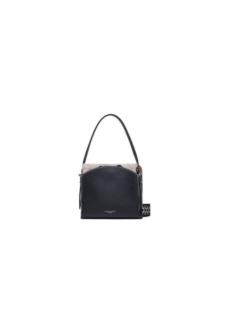 Geanta dama 8057145851877 - Piele naturala - Negru