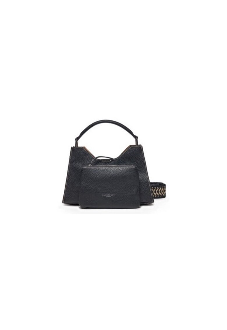 Geanta dama 8057145857459 - Piele naturala - Negru