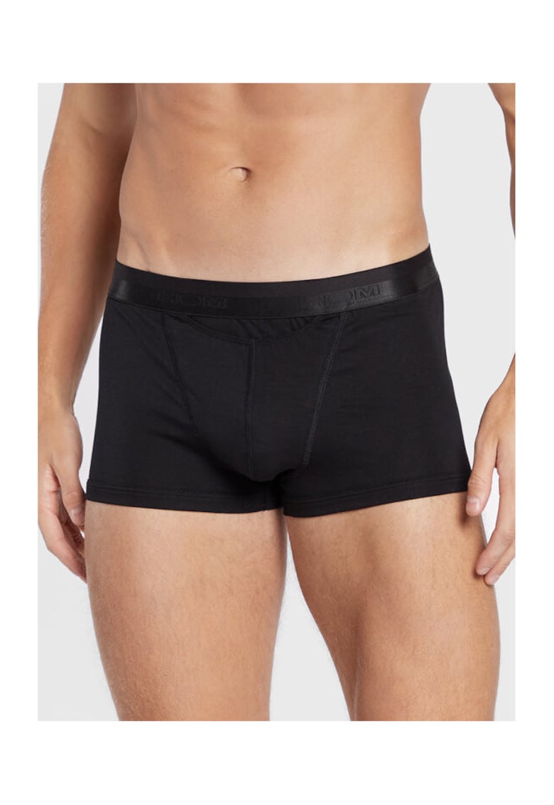 Boxeri barbati - 301844716 - Bumbac/Modal - Negru - Negru