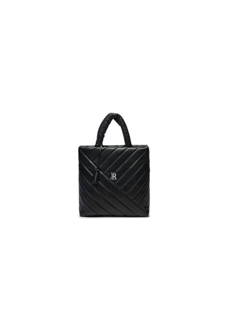 Geanta dama 8058138498765 - Piele ecologica - Negru