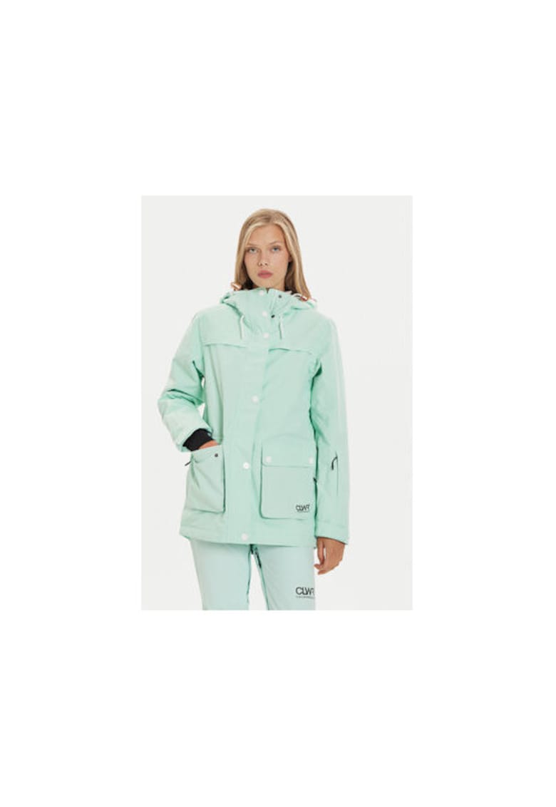 Geaca ski dama - 304704161 - Poliester reciclat - Verde