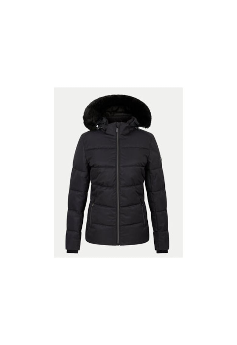 Geaca ski dama - 304336294 - Poliester reciclat - Negru - Negru