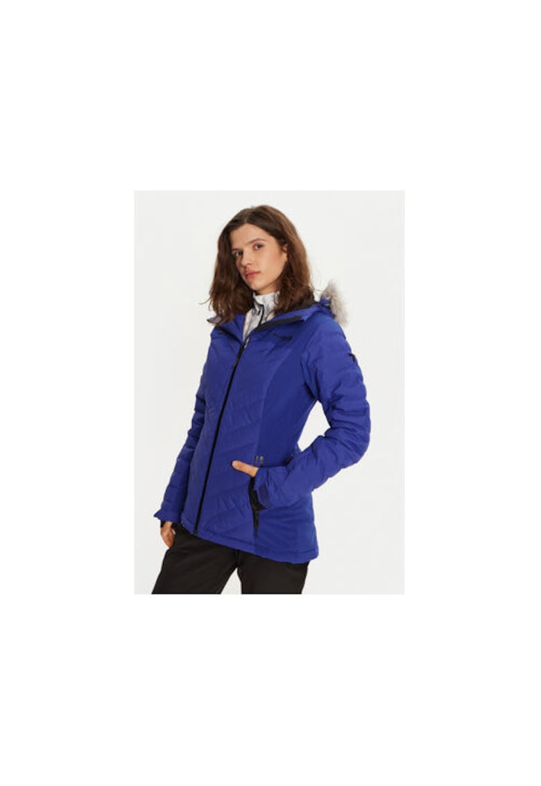 Geaca ski dama - 303982379 - Poliester - Albastru - Albastru