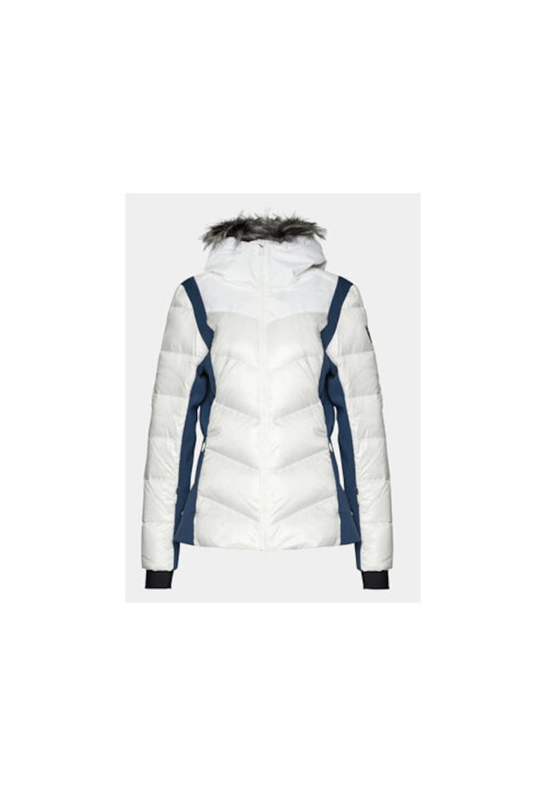 Geaca ski dama - 303890322 - Poliamida - Alb