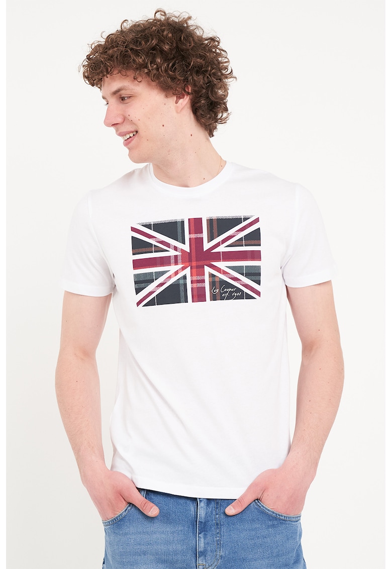 Tricou cu imprimeu steag