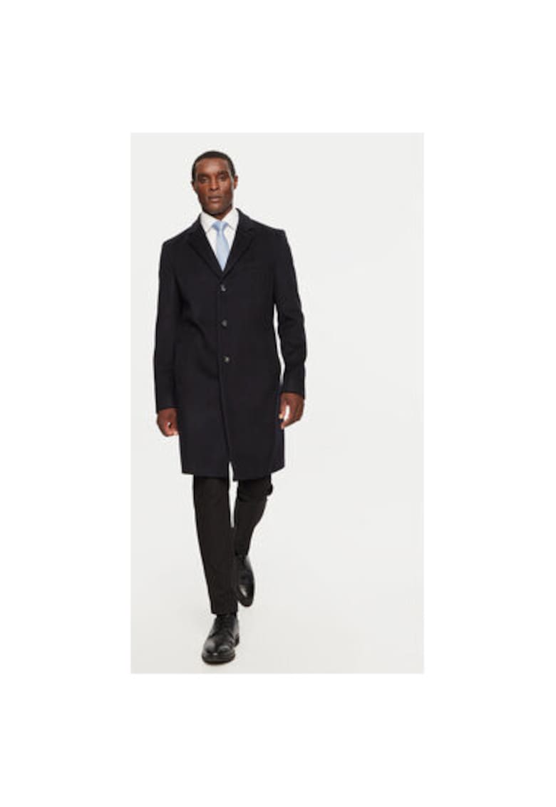 Palton barbati -  304238673 - Lana - Albastru