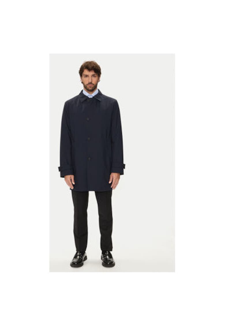 Palton barbati -  304018619 - Poliester/Lana - Albastru