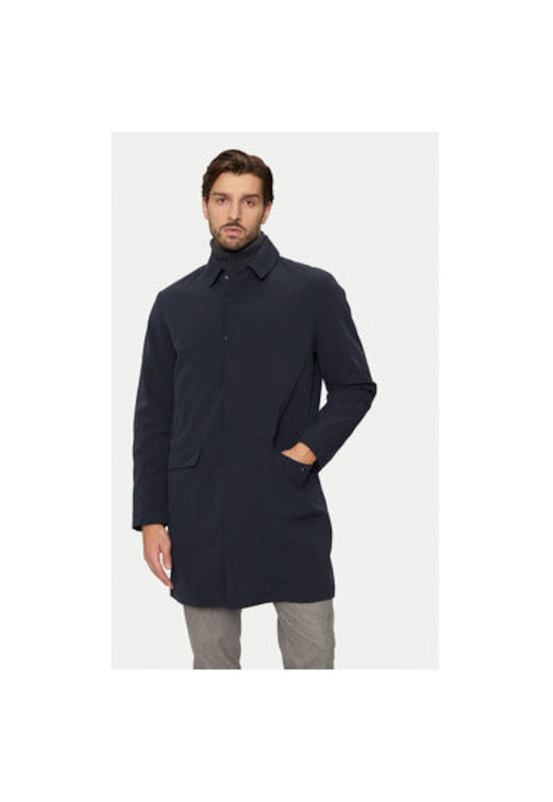 Trench barbati - 304287275 - Poliester - Albastru - Albastru