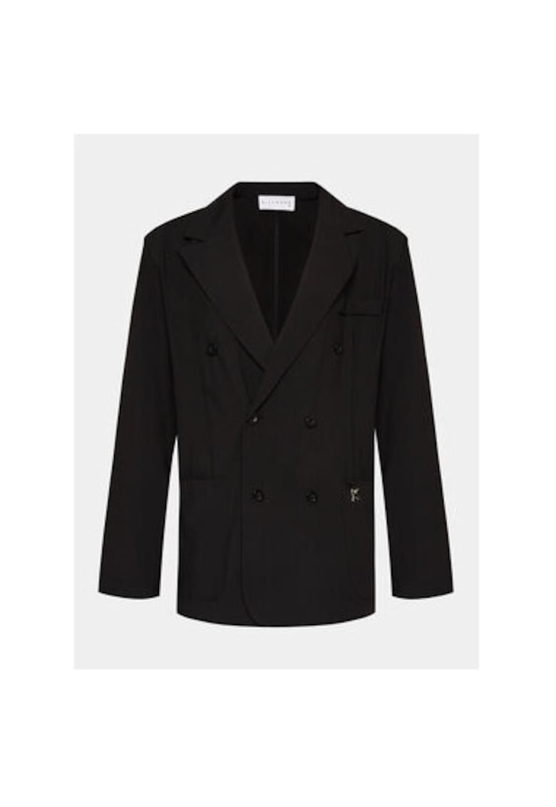 Palton barbati - 303886387 - Poliester/Viscoza - Negru - Negru