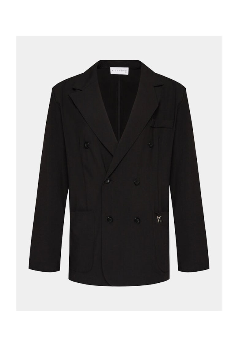 Palton barbati - 303886387 - Poliester/Viscoza - Negru - Negru