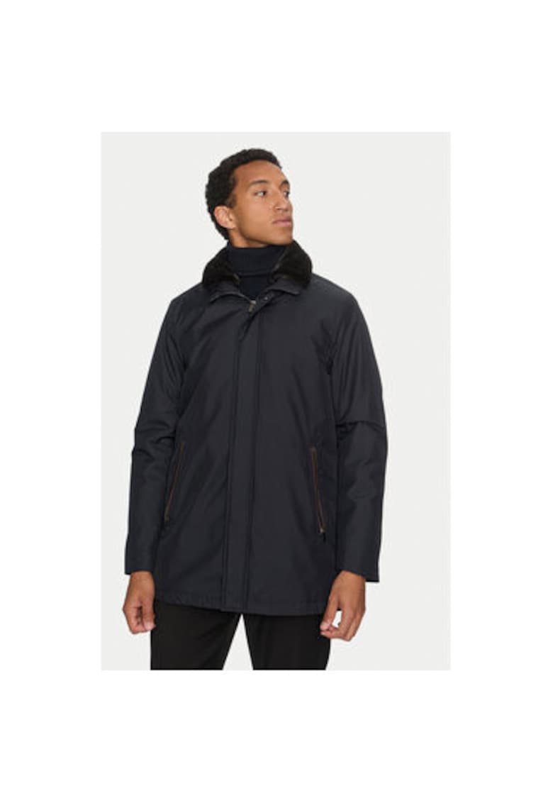 Palton barbati -  304174612 - Poliester - XL INTL - Albastru Palton barbati -  304174612 - Poliester - XL INTL - Albastru