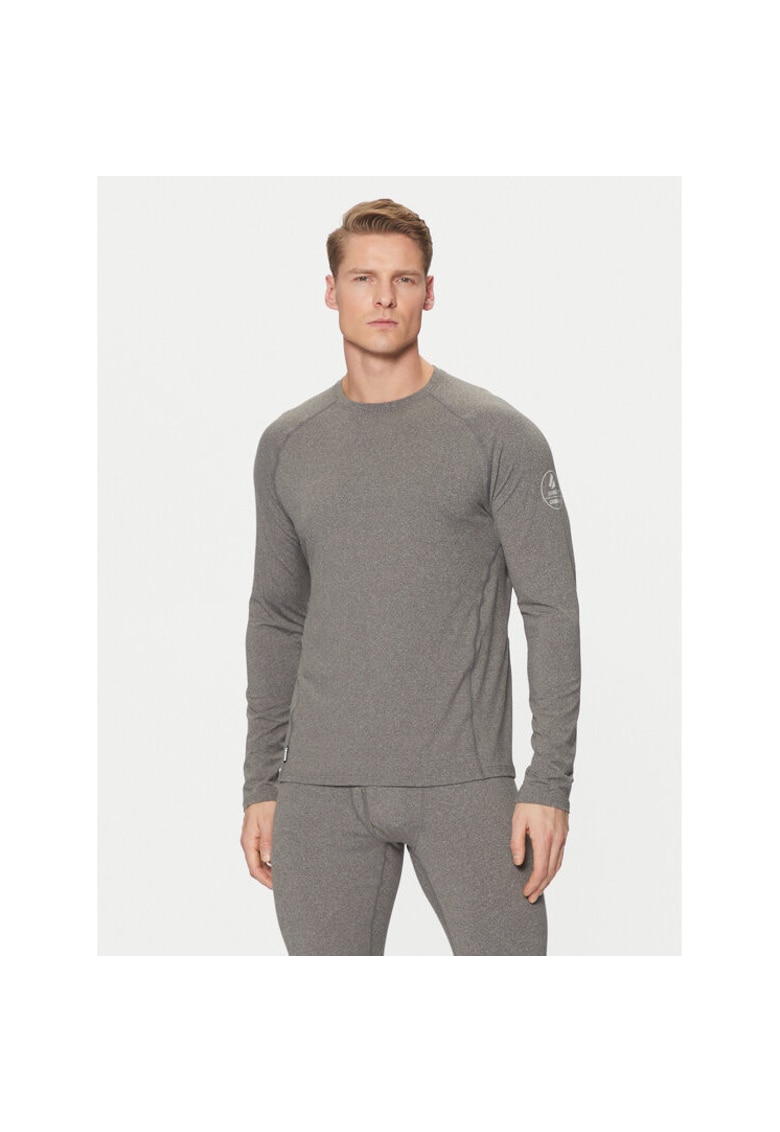 Bluza termica barbati - 209692587 - Poliester - Gri - Gri