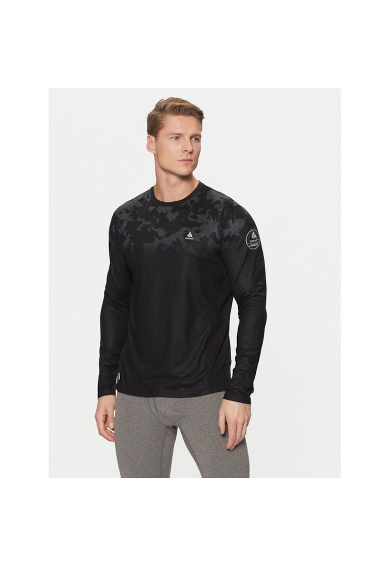 Bluza termica barbati - 304706103 - Poliester - Negru - Negru
