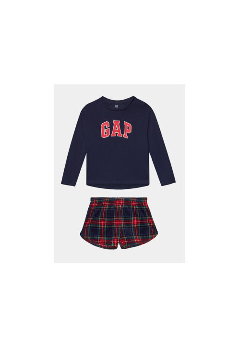 Pijama fete - 303894696 - Poliester - Albastru - Albastru