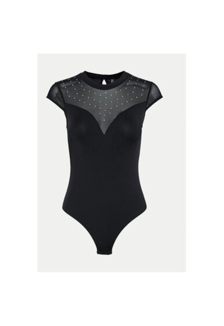 Body dama - 304519758 - Nylon - Negru - Negru
