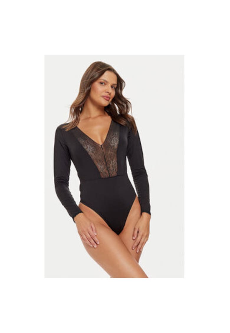 Body dama - 304807978 - Poliamida - Negru Body dama - 304807978 - Poliamida - Negru