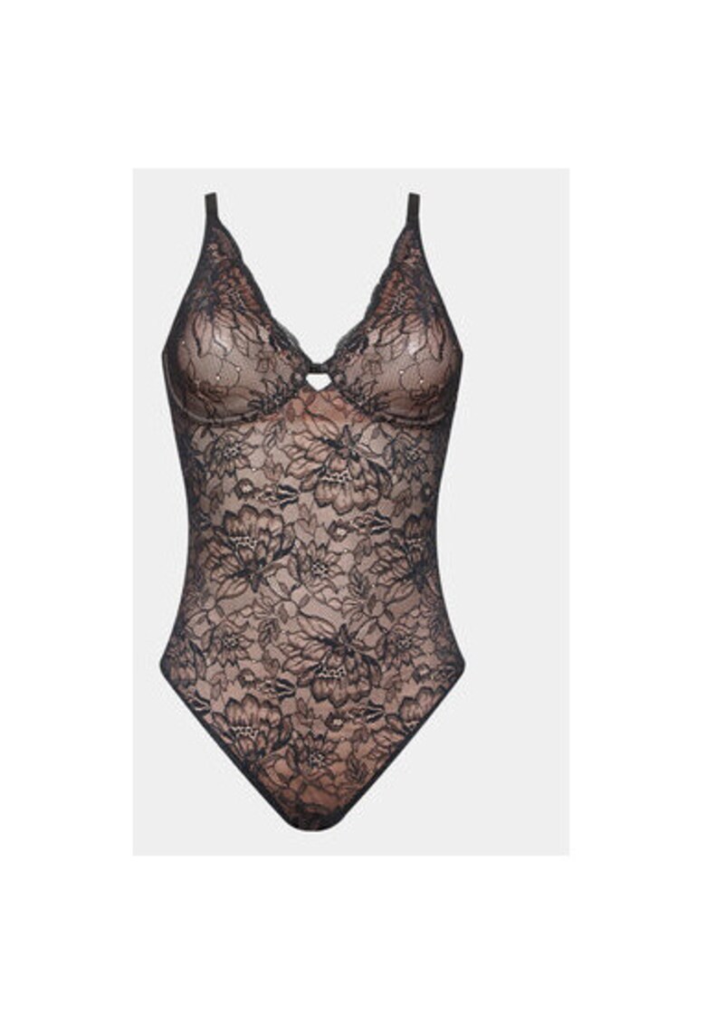 Body dama - 301742616 - Poliamida/Elastan - Negru - Negru