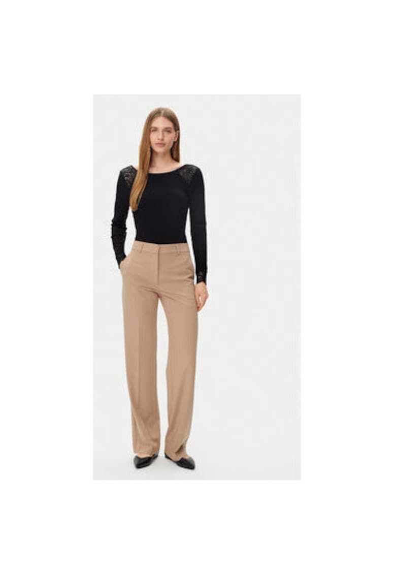 Body dama - 305253545 - Viscoza/Acril - Negru - Negru
