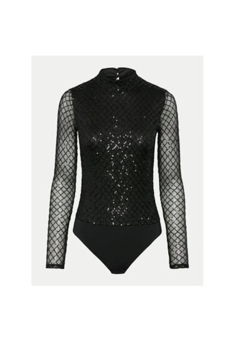 Body dama - 304519178 - Poliester - Negru - Negru