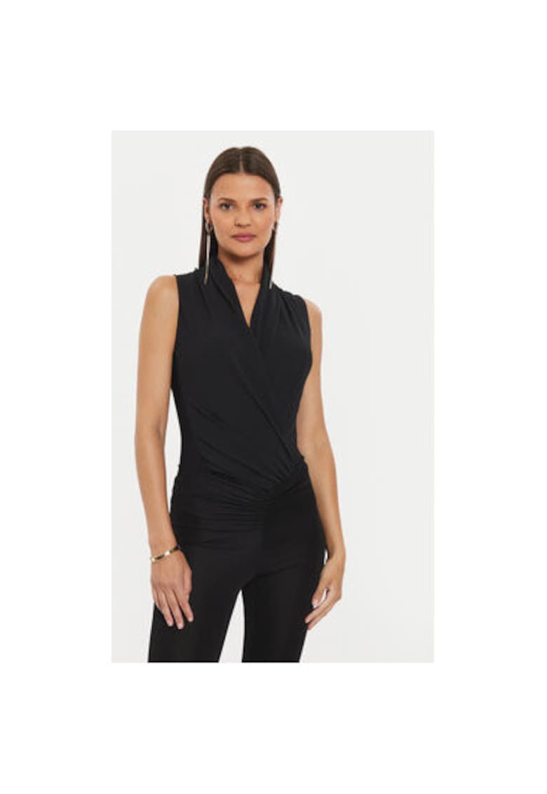 Body dama - 304657962 - Viscoza - Negru - Negru