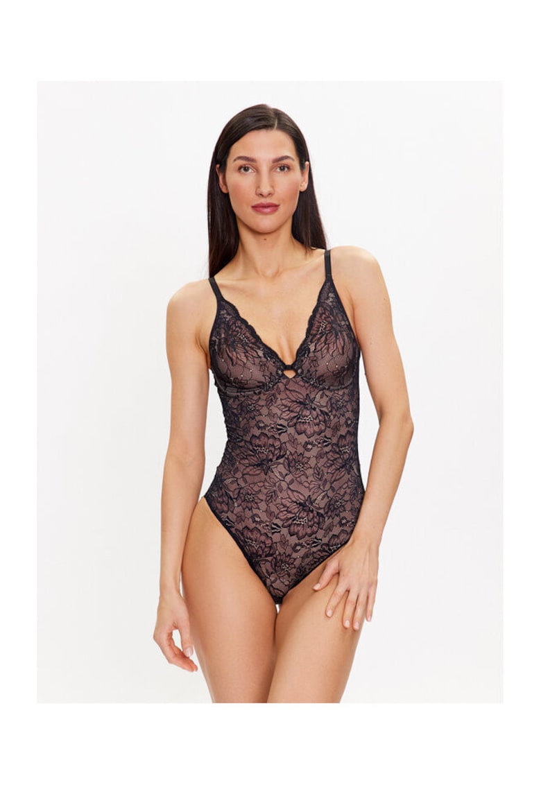 Body dama - 301742616 - Poliamida/Elastan - Negru - Negru