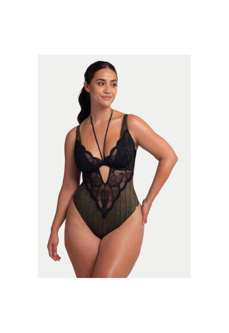 Body dama -  304344459 - Poliamida - Negru Body dama -  304344459 - Poliamida - Negru