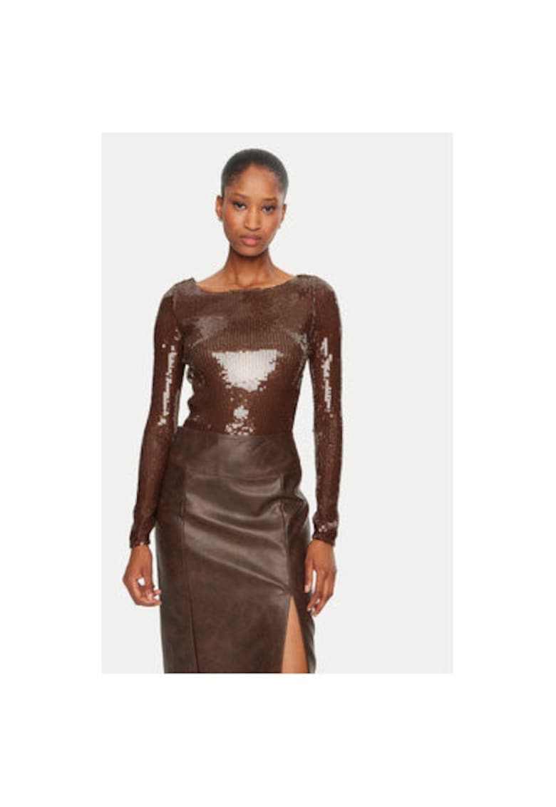 Body dama - 304698392 - Poliester - Maro - Maro