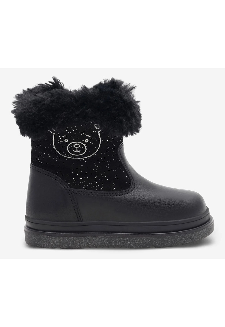 Cizme fete  5905588135470 - Piele naturala - Negru