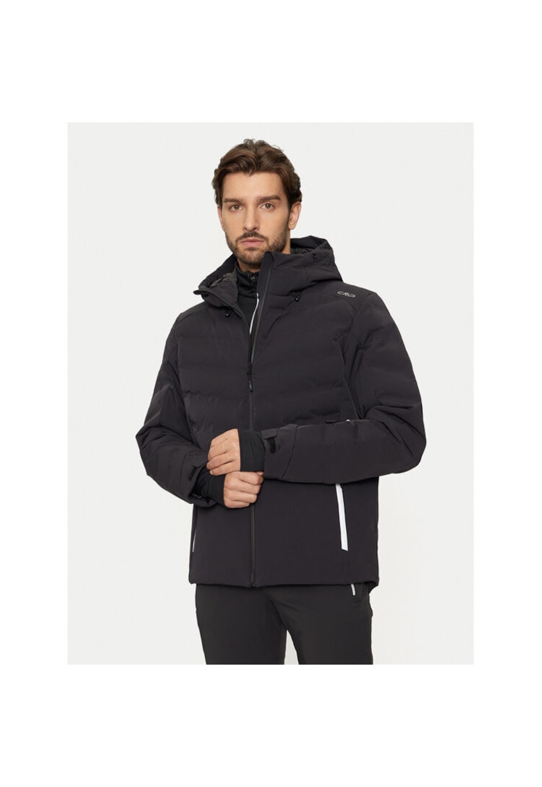 Geaca ski barbati - 304332173 - Poliester - Negru - Negru