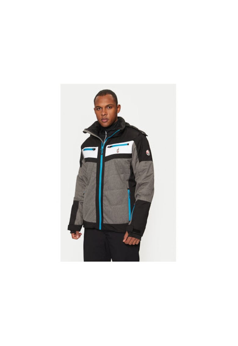 Geaca ski barbati - 304555022 - Poliester - M INTL - Gri