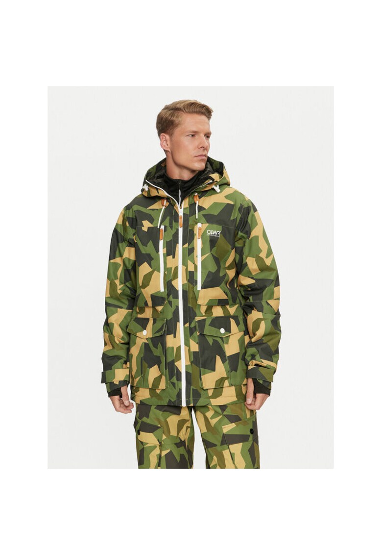 Geaca ski barbati - 304704024 - Poliester reciclat - Multicolor - Multicolor