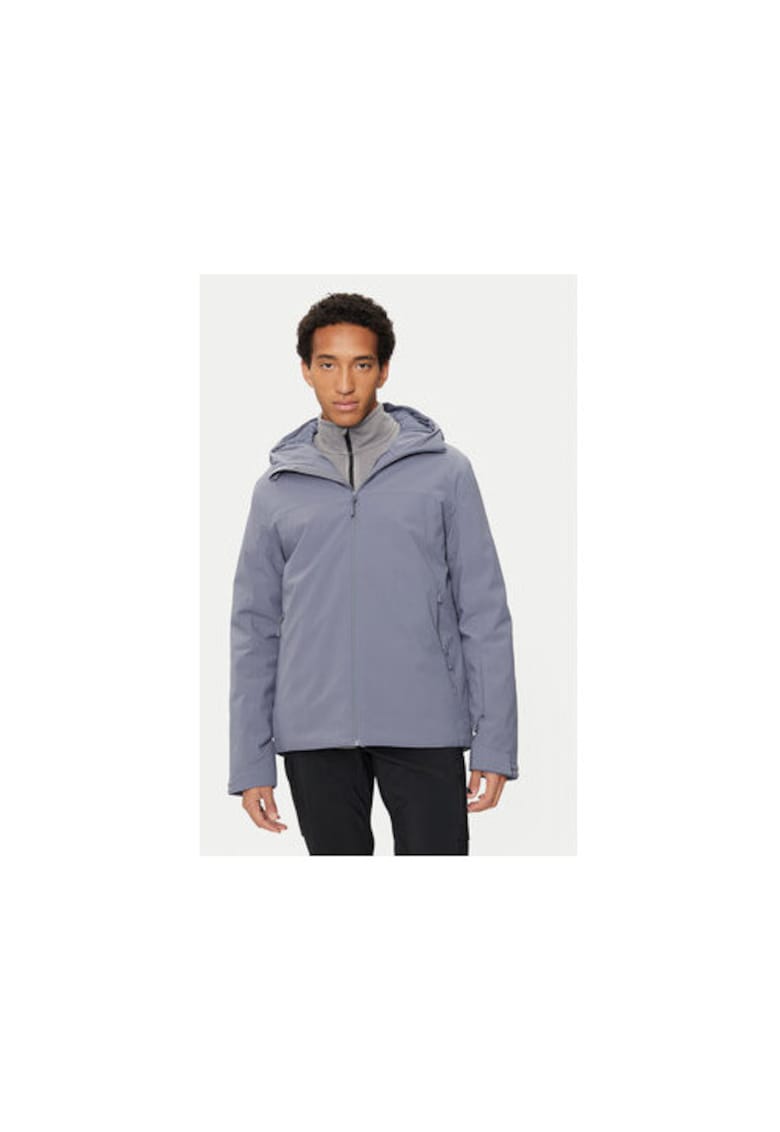 Geaca ski barbati - 303945527 - Poliester - Albastru