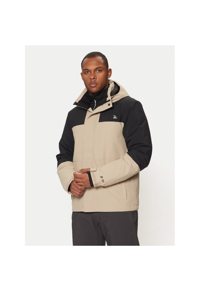 Geaca ski barbati - 304121784 - Poliester - Bej - Bej