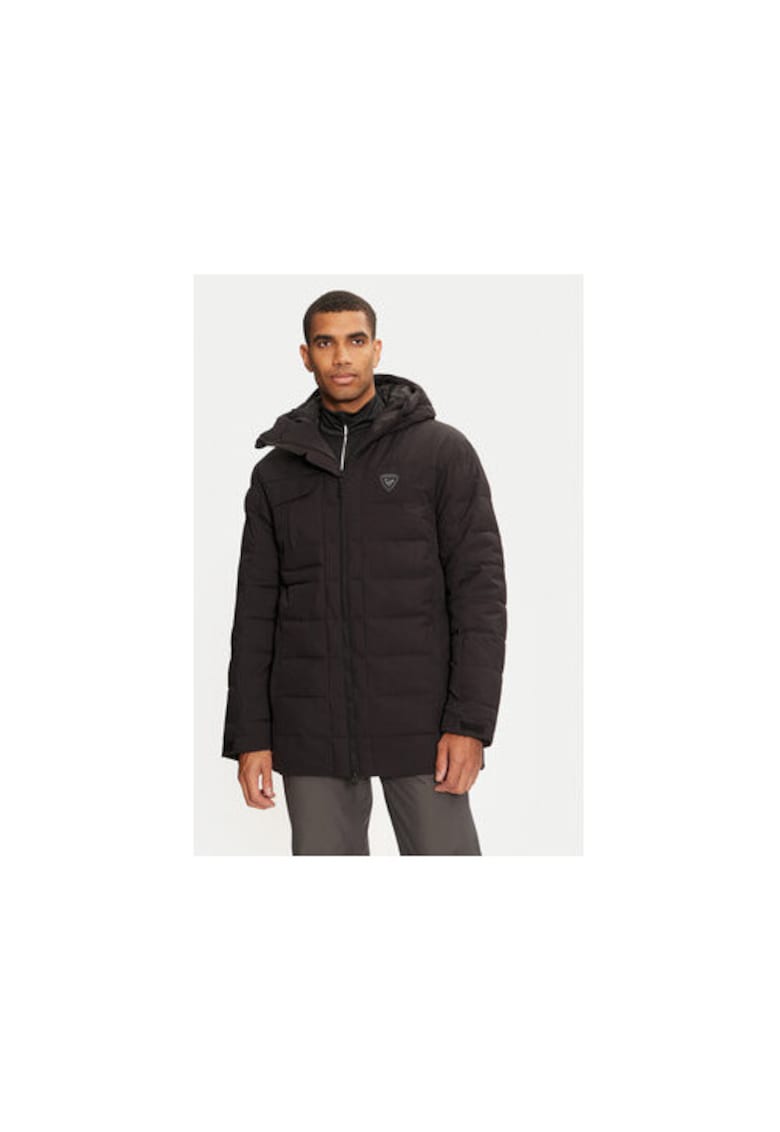 Geaca ski barbati - 304735288 - Poliester - Negru