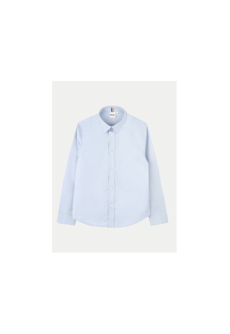 Camasa baieti - Bumbac - Albastru - Albastru