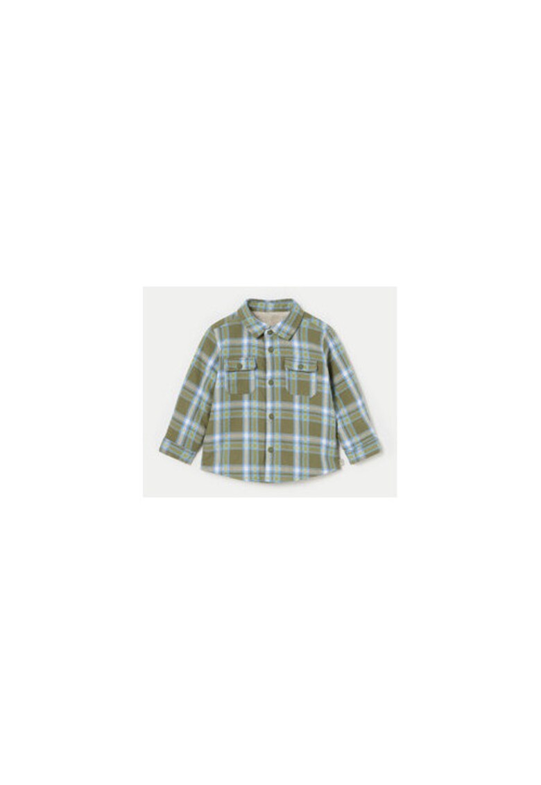 Camasa baieti - 304319136 - Bumbac - Verde - Verde