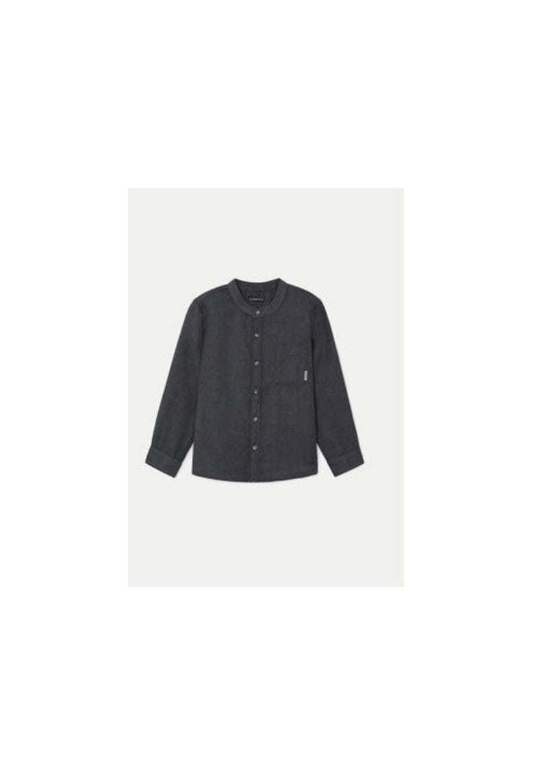 Camasa baieti - 304325465 - Poliester/Bumbac - Gri - Gri