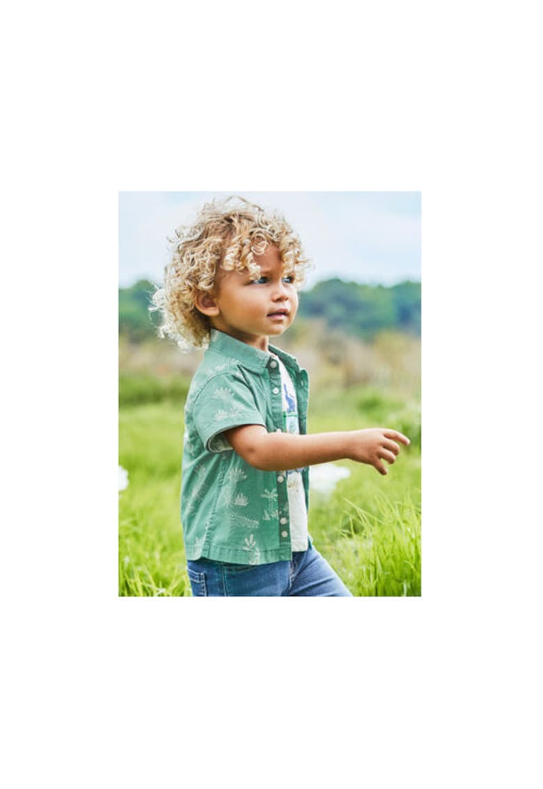 Camasa baieti - 303854454 - Bumbac - 152 CM - Verde