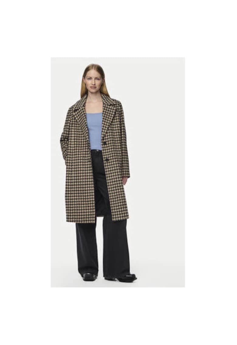 Palton dama - 304518034 - Poliester - Maro - Maro