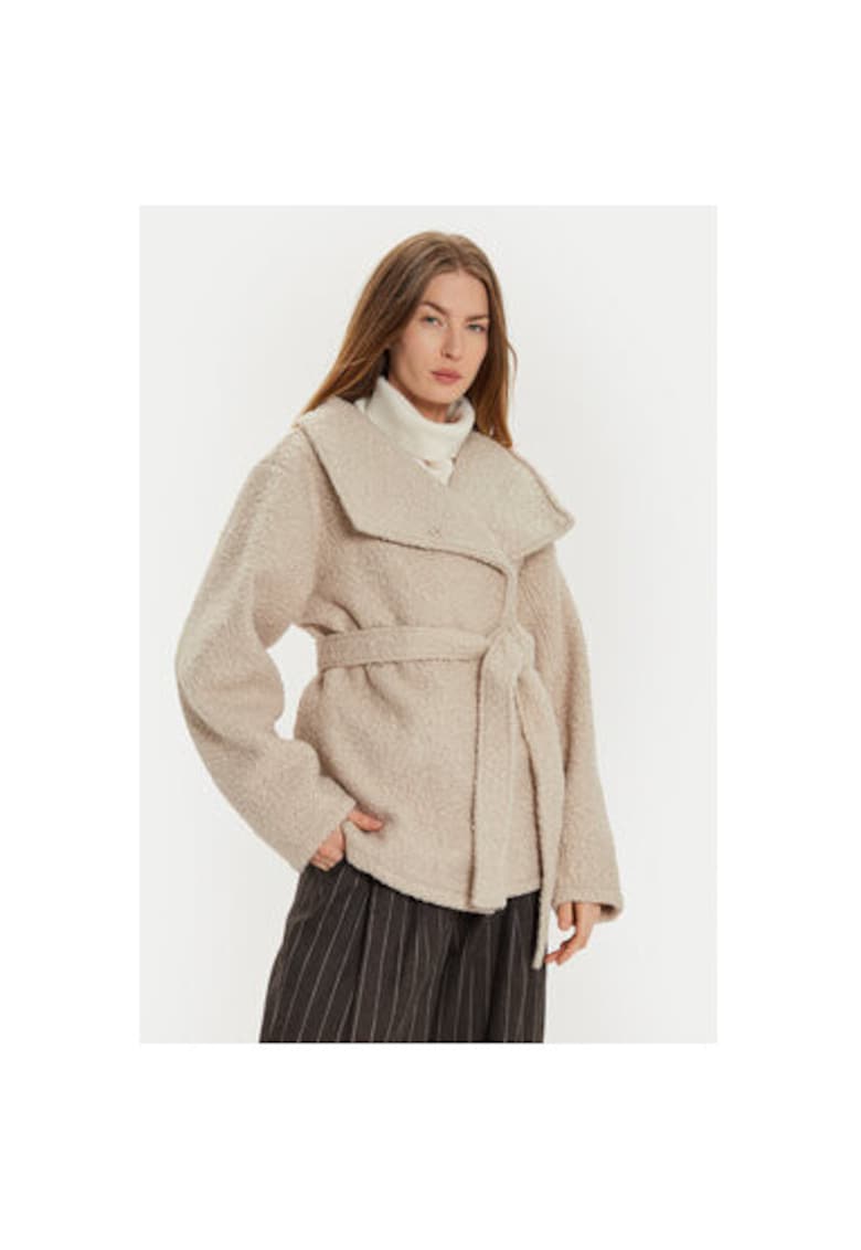 Palton dama -  304386886 - Poliester - Bej