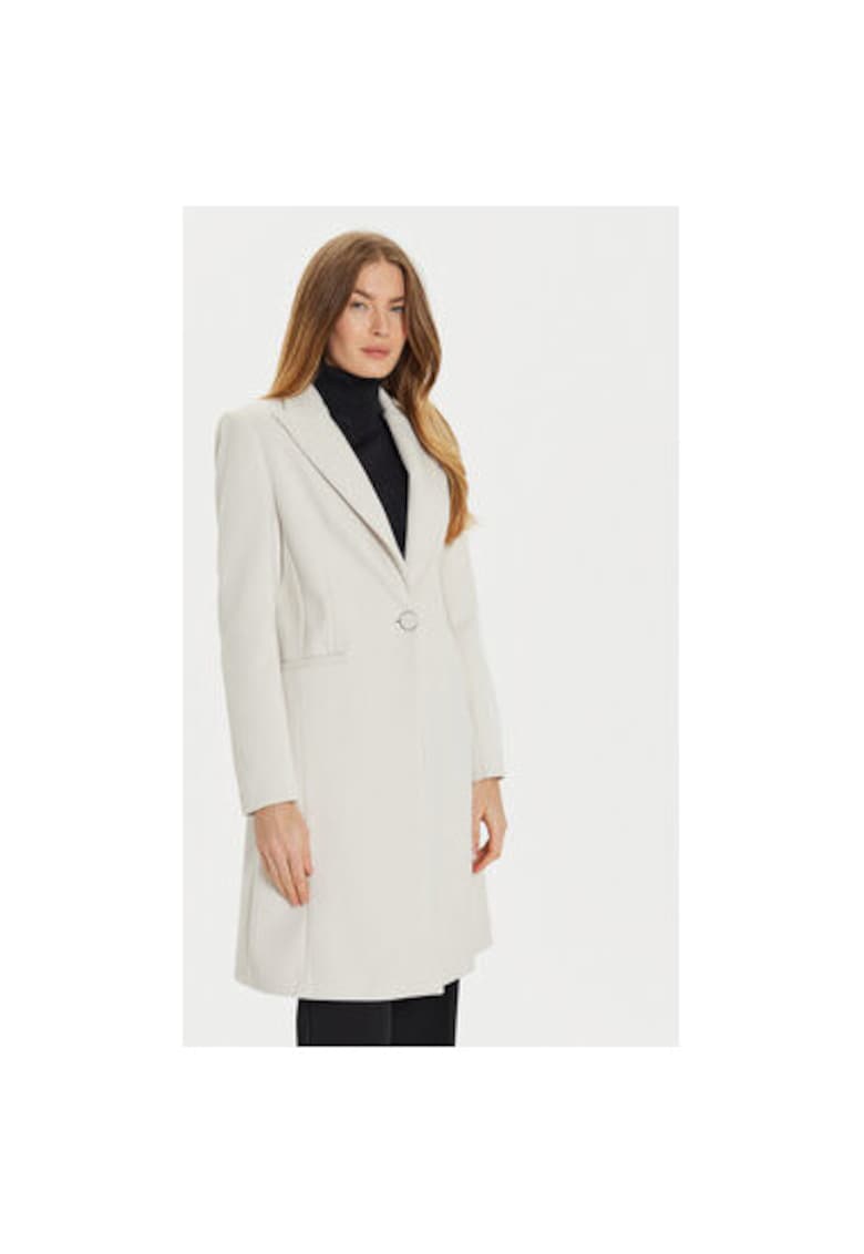 Palton dama -  304776380 - Poliester/Viscoza - Bej