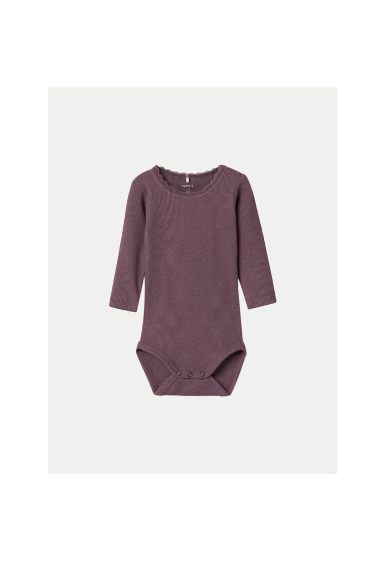 Body fete - 304433979 - Bumbac organic/Modal - Violet - Violet