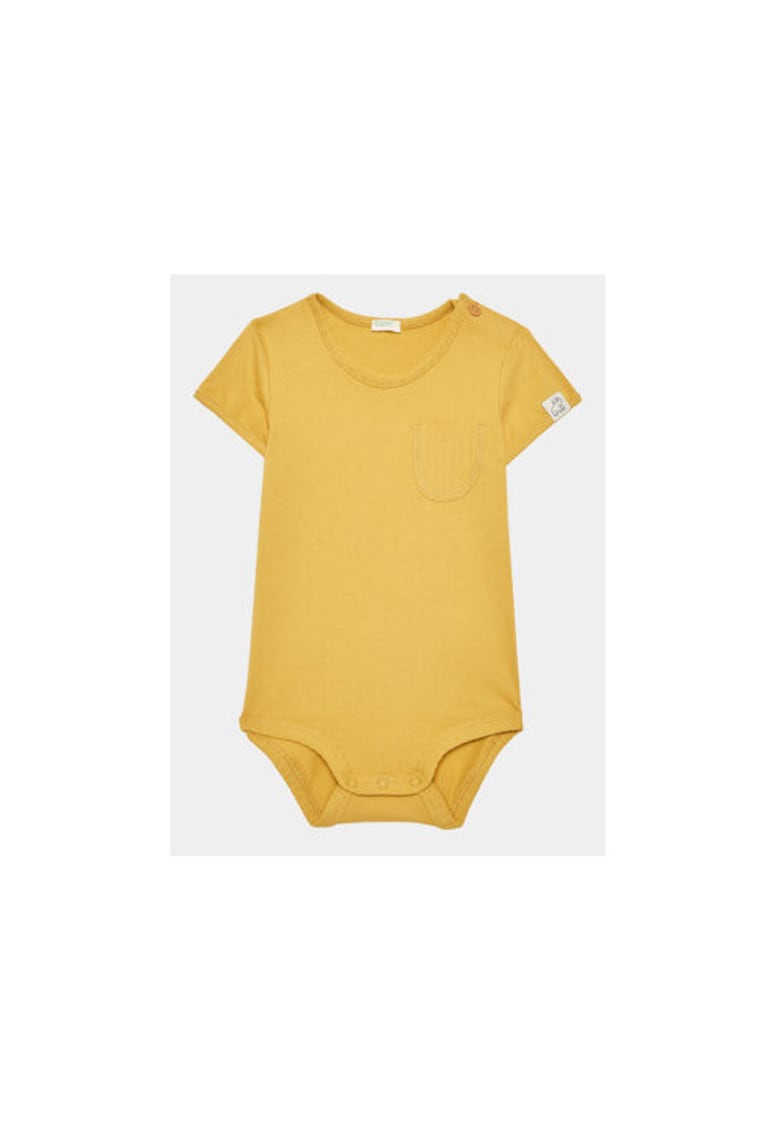 Body copii - 302102358 - Bumbac - Galben - Galben