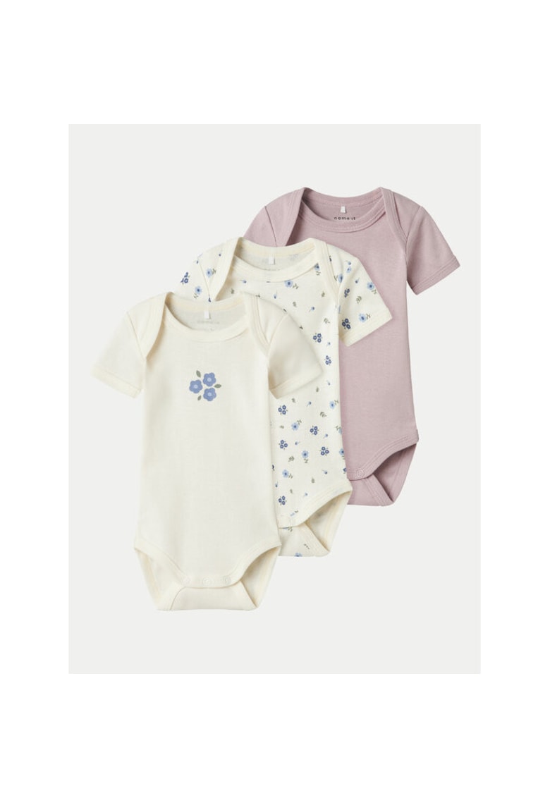 Set 3 boy-uri fete - 304718946 - Bumbac organic/Bumbac - Bej - Bej