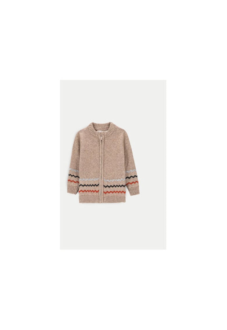 Cardigan baieti -  304488726 - Poliester/Viscoza - Bej