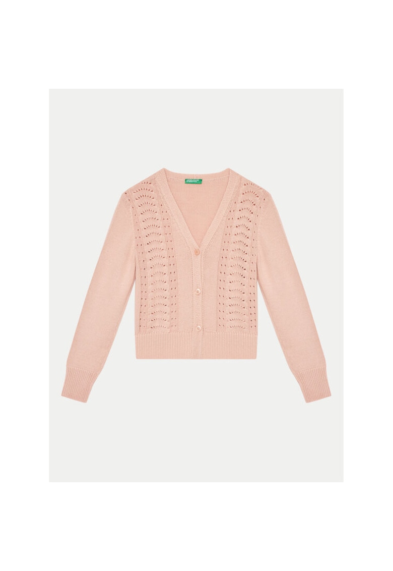 Cardigan fete - 304521089 - Acril - Roz - Roz