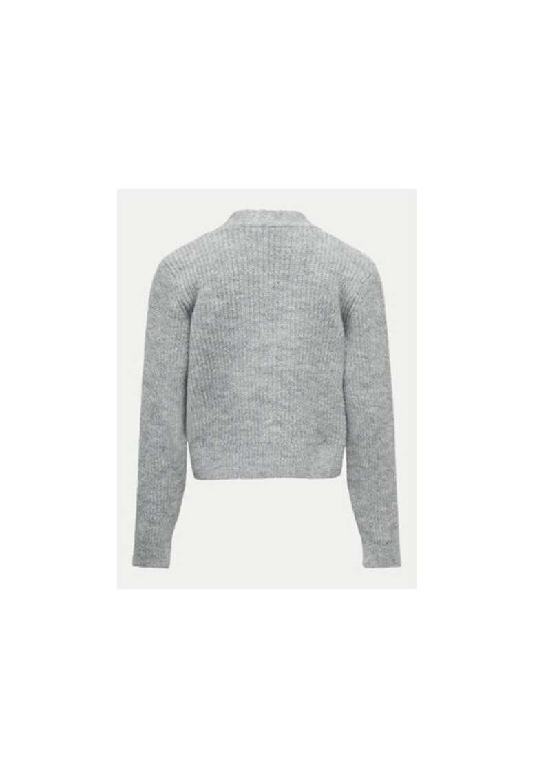 Cardigan fete - 304503825 - Acril/Poliester - Gri - Gri