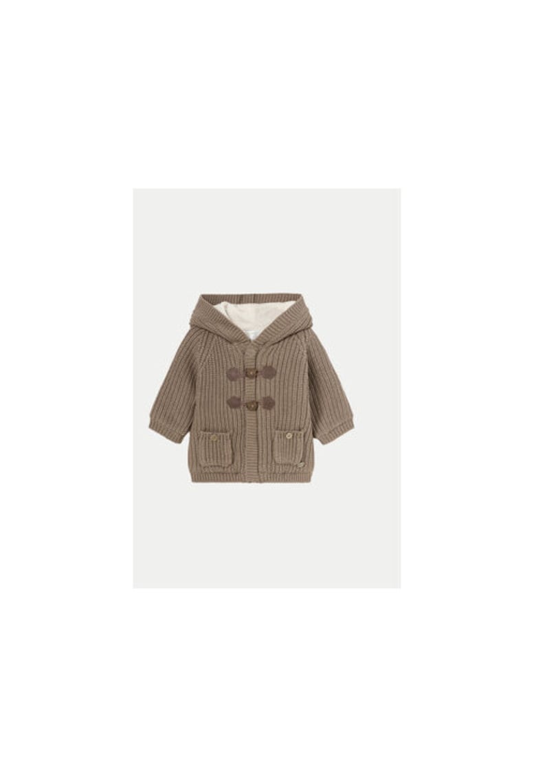 Cardigan baieti -  304309960 - Bumbac/Acril - Maro